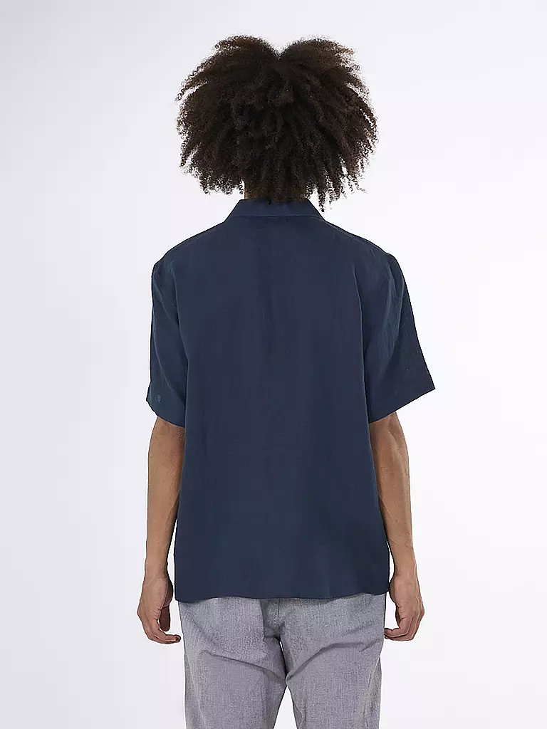 KNOWLEDGE COTTON APPAREL | Leinenhemd | Azul