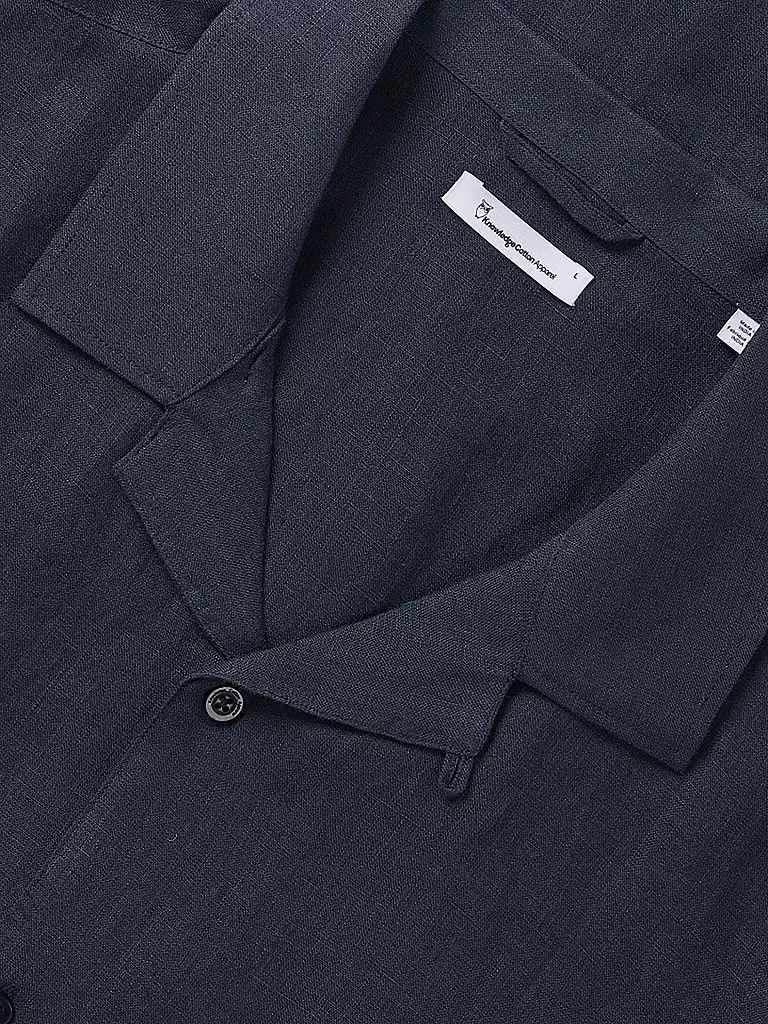 KNOWLEDGE COTTON APPAREL | Leinenhemd | Azul
