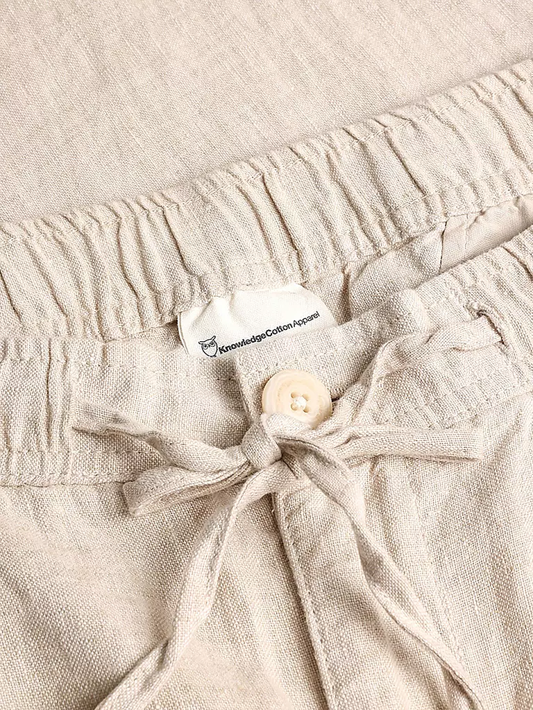 KNOWLEDGE COTTON APPAREL | Pantalones de lino | Beige