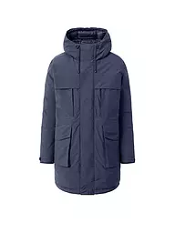 KNOWLEDGE COTTON APPAREL | Parka APEX CANVAS | Azul