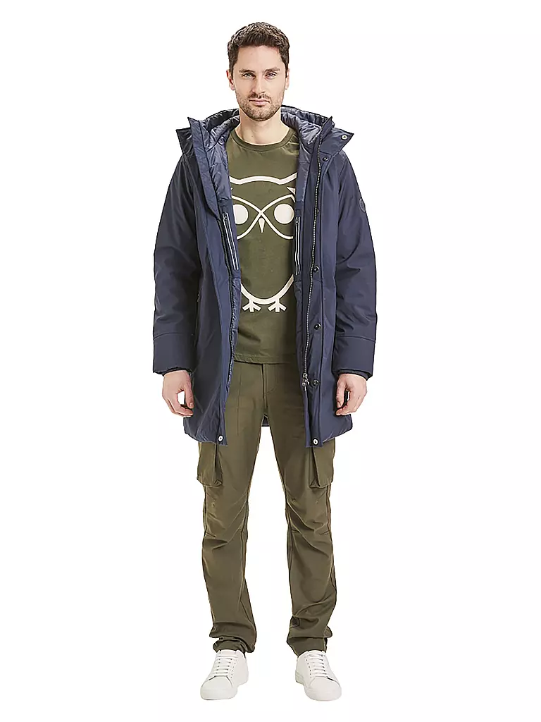 KNOWLEDGE COTTON APPAREL | Parka Softshell | Azul