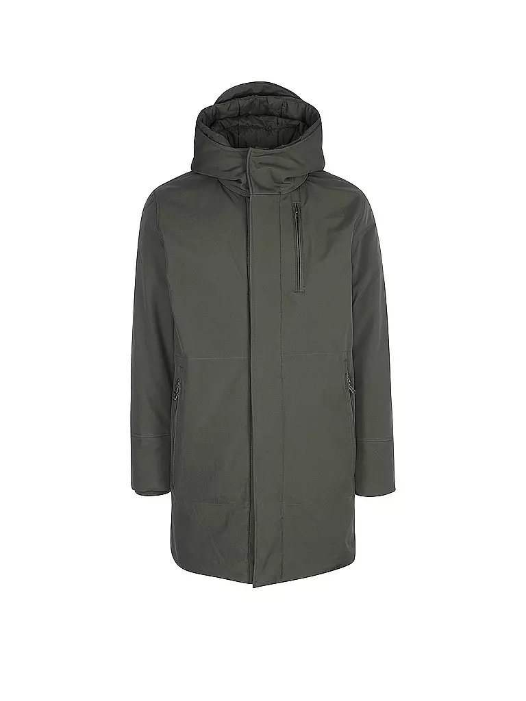 KNOWLEDGE COTTON APPAREL | Parka Softshell | Verde