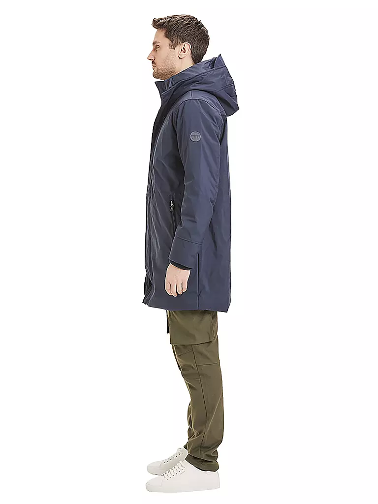 KNOWLEDGE COTTON APPAREL | Parka Softshell | Azul