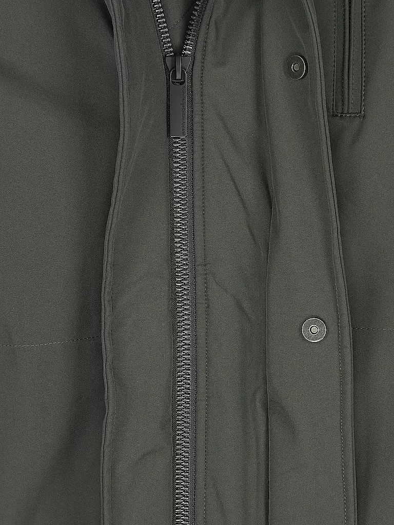KNOWLEDGE COTTON APPAREL | Parka Softshell | Verde