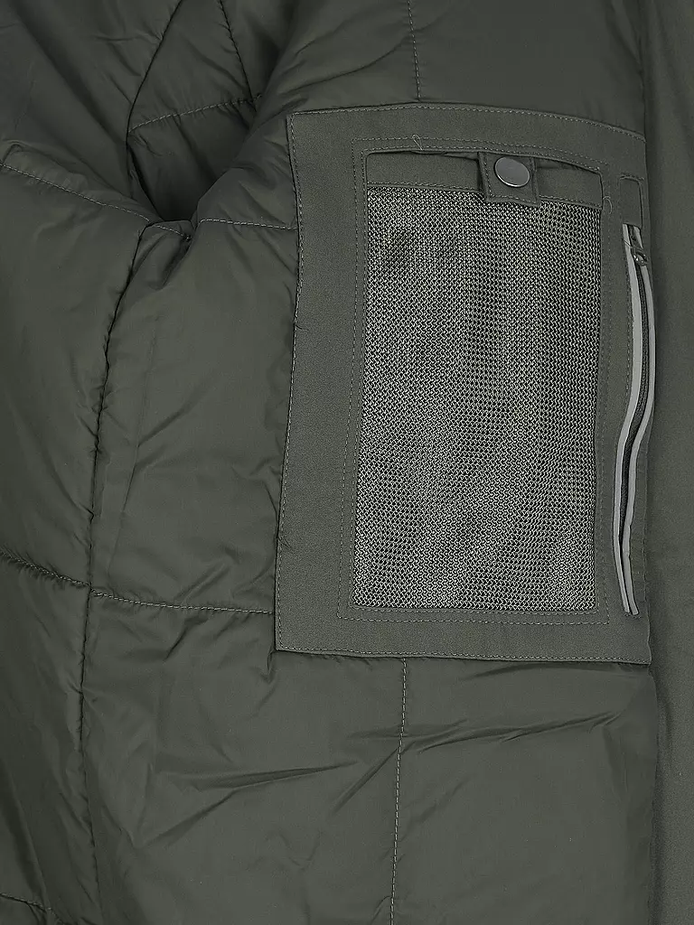 KNOWLEDGE COTTON APPAREL | Parka Softshell | Verde