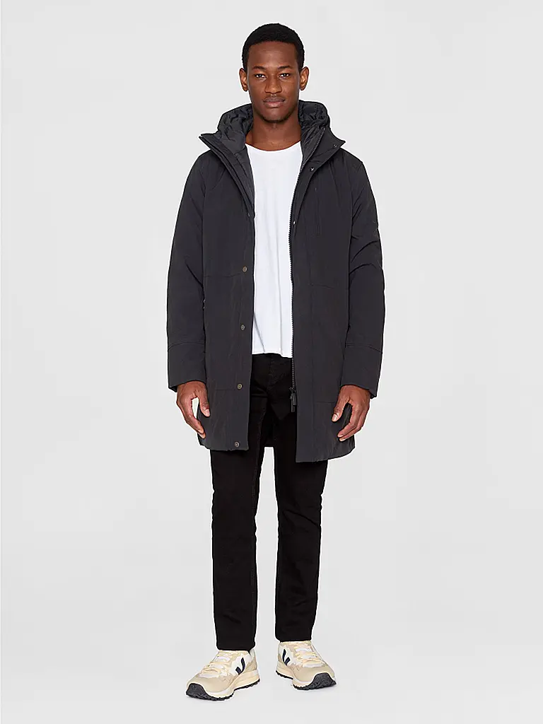 KNOWLEDGE COTTON APPAREL | Parka | Negro