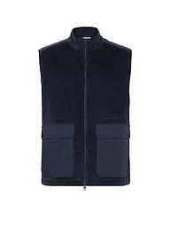 KNOWLEDGE COTTON APPAREL | Produktname: Cordgilet | Azul