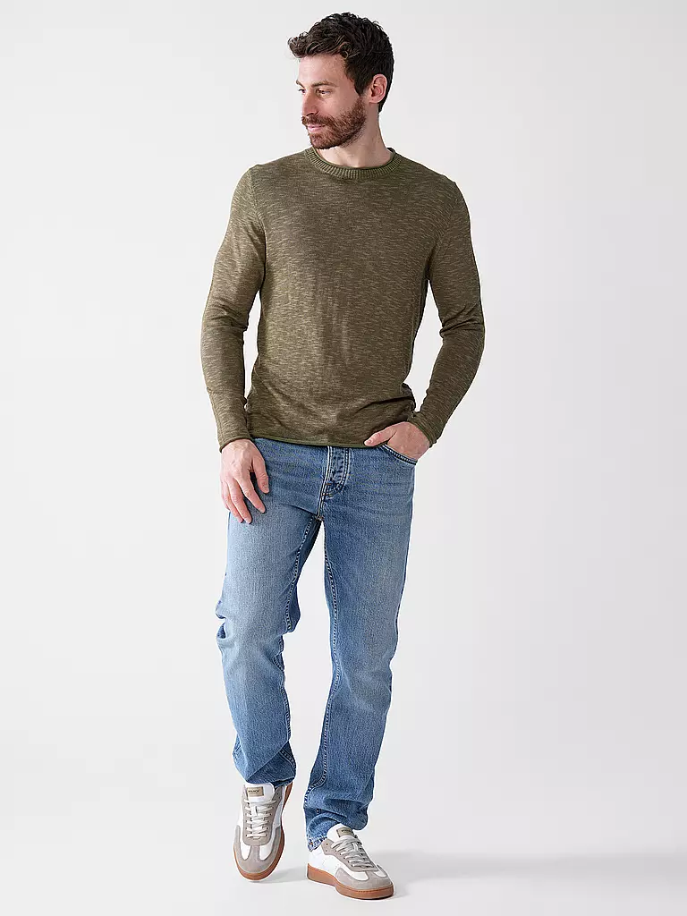 KNOWLEDGE COTTON APPAREL | Pullover  | Oliva