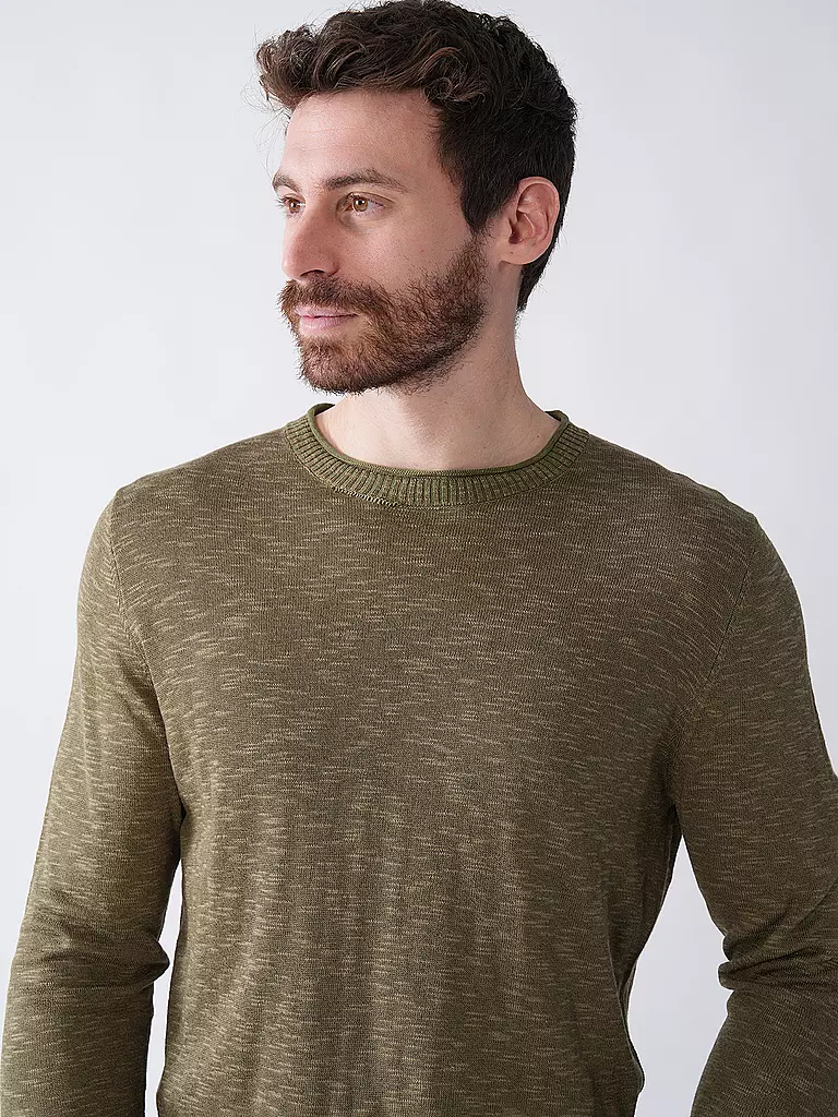 KNOWLEDGE COTTON APPAREL | Pullover  | Oliva
