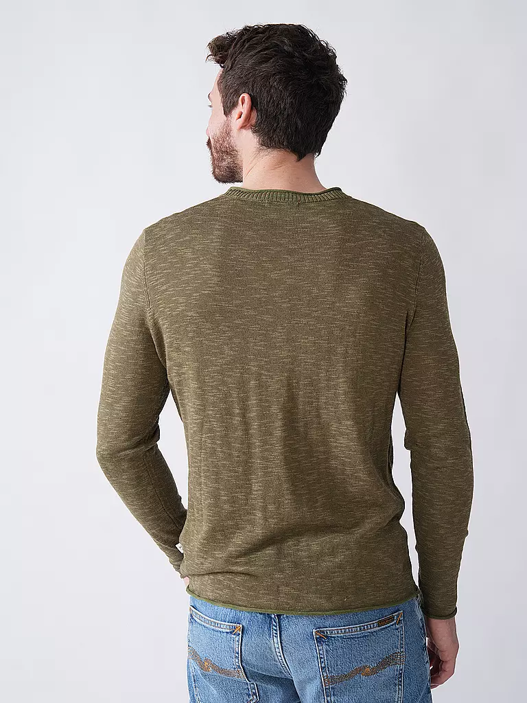 KNOWLEDGE COTTON APPAREL | Pullover  | Oliva
