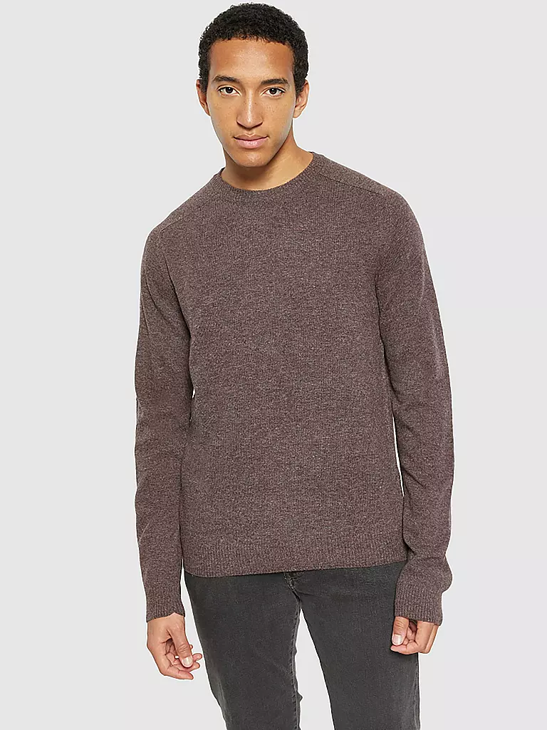 KNOWLEDGE COTTON APPAREL | Pullover FIELD | Marrón
