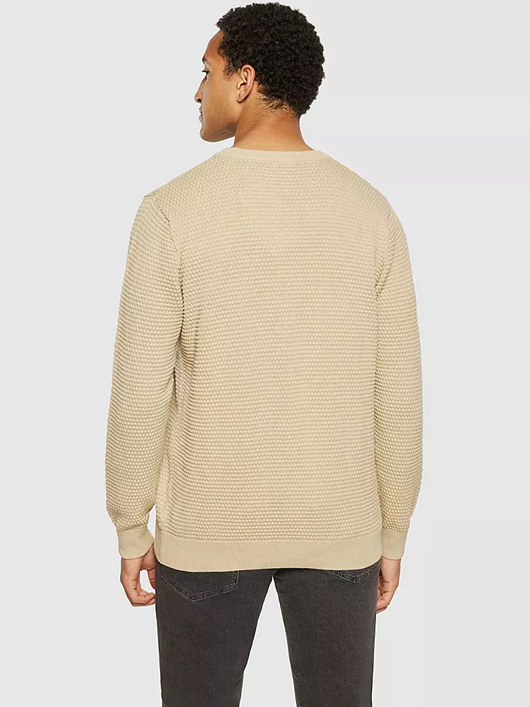 KNOWLEDGE COTTON APPAREL | Pullover VAGN | Beige