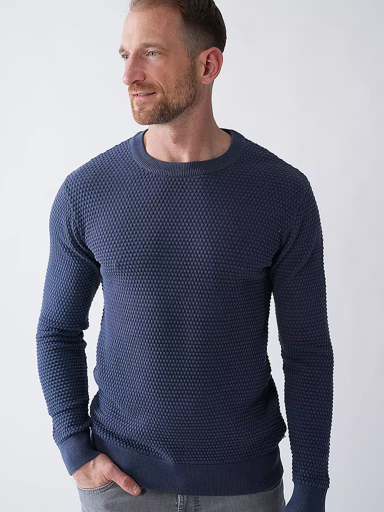 KNOWLEDGE COTTON APPAREL | Pullover VAGN | Azul