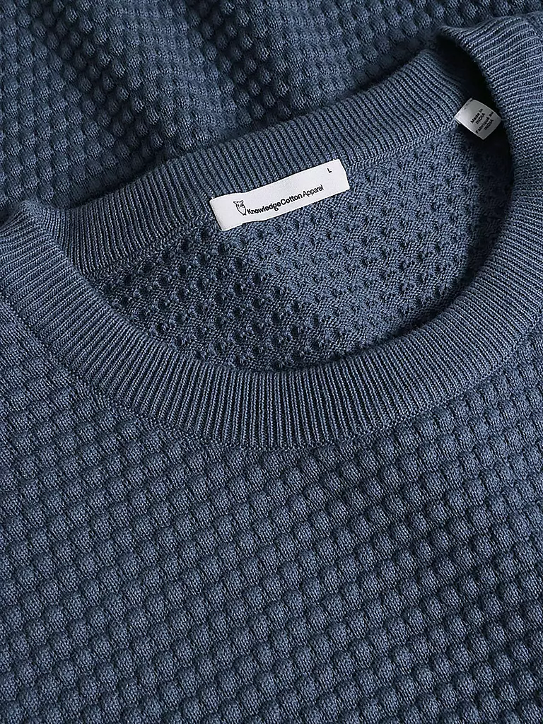 KNOWLEDGE COTTON APPAREL | Pullover VAGN | Azul