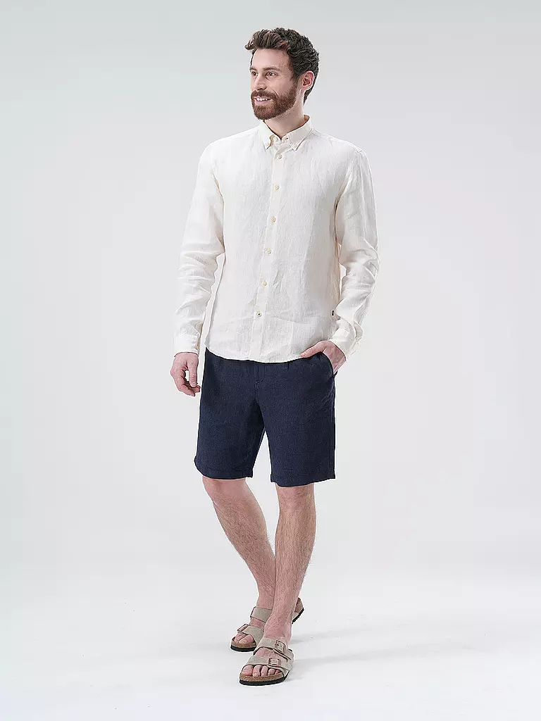 KNOWLEDGE COTTON APPAREL | Shorts FIG | Azul