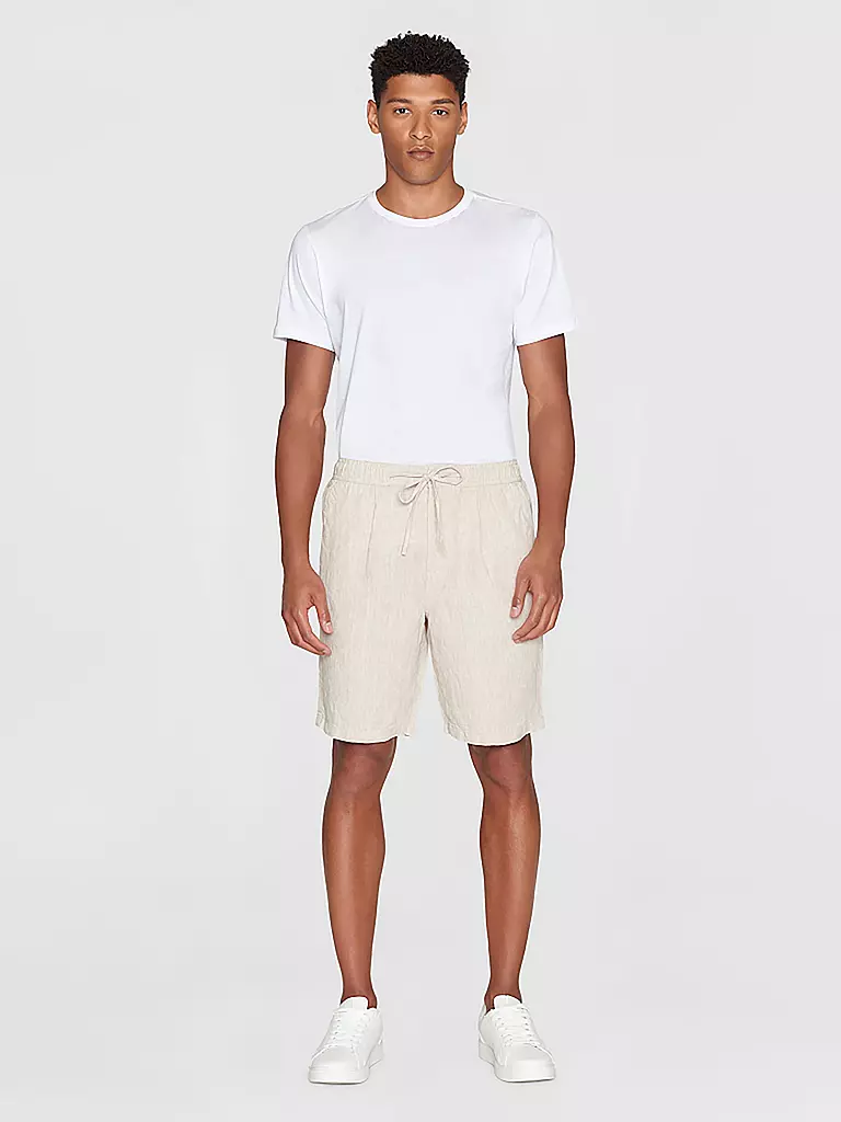 KNOWLEDGE COTTON APPAREL | Shorts FIG | Beige