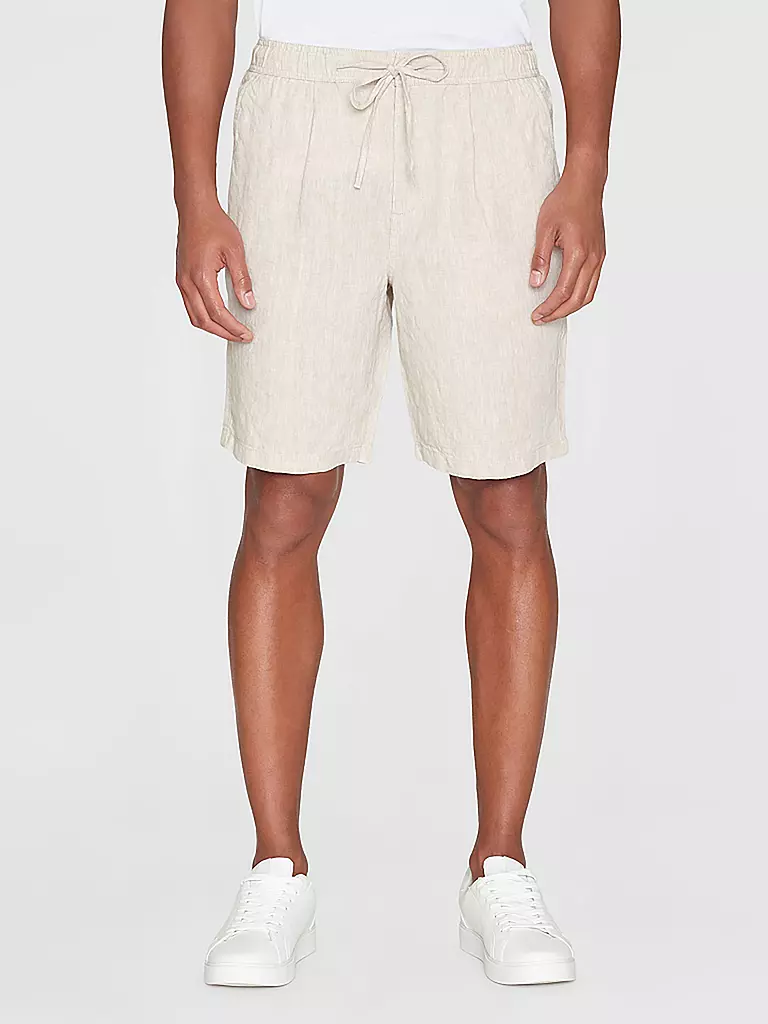KNOWLEDGE COTTON APPAREL | Shorts FIG | Beige