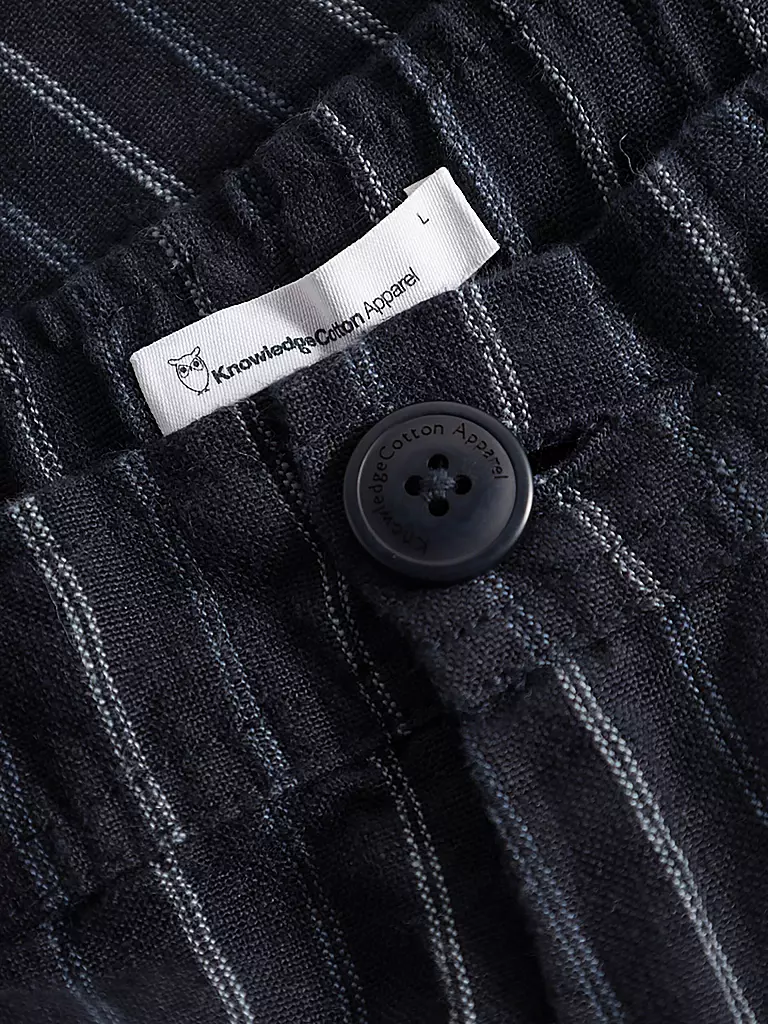 KNOWLEDGE COTTON APPAREL | Shorts FIG | Azul