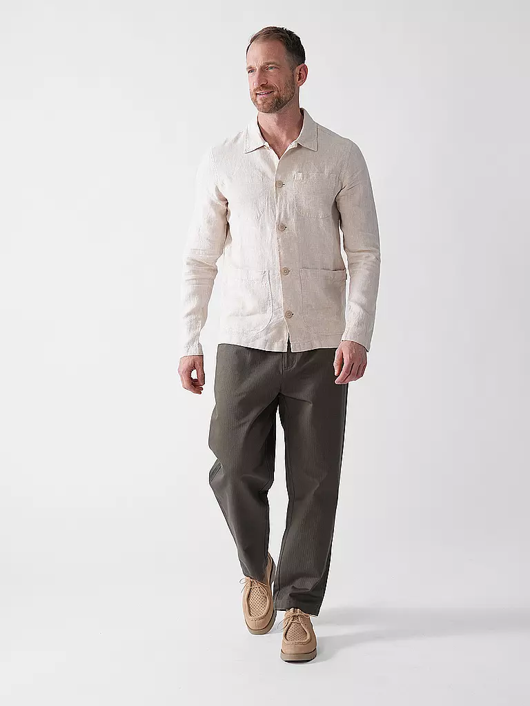 KNOWLEDGE COTTON APPAREL | Sobrecamisa | Beige