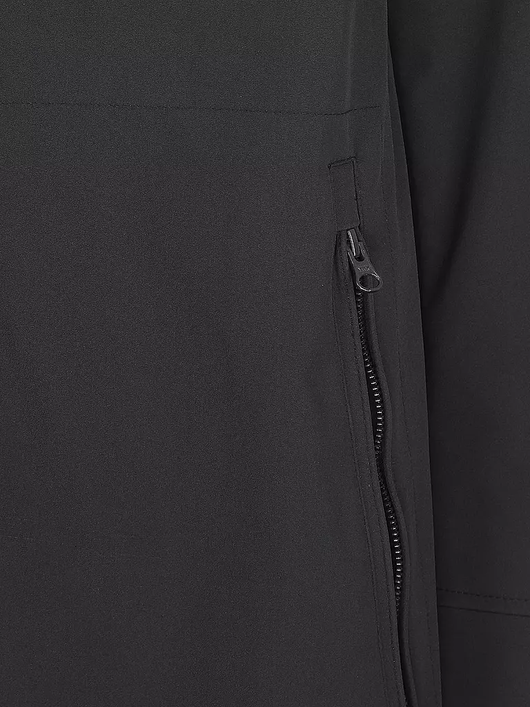 KNOWLEDGE COTTON APPAREL | Softshell Parka | Negro