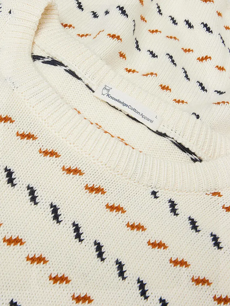 KNOWLEDGE COTTON APPAREL | Suéter | Crema