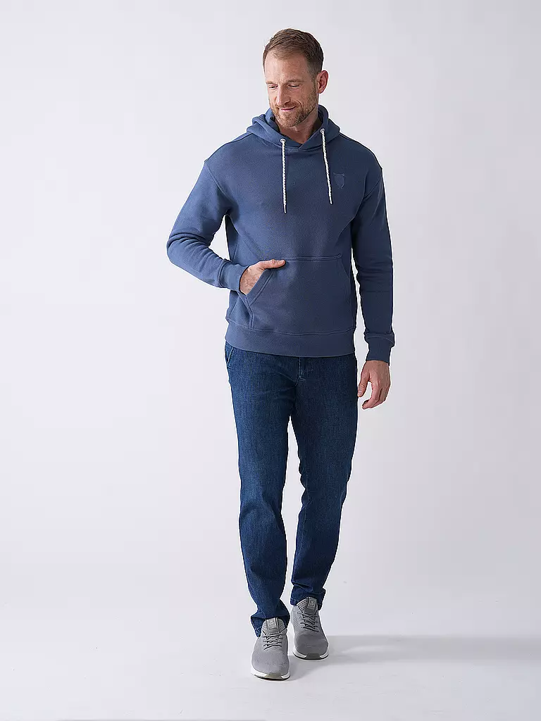KNOWLEDGE COTTON APPAREL | Sudadera con capucha - Hoodie | Azul
