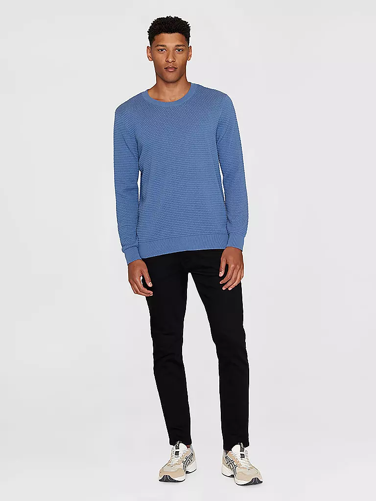 KNOWLEDGE COTTON APPAREL | Sweater VAGN | Azul