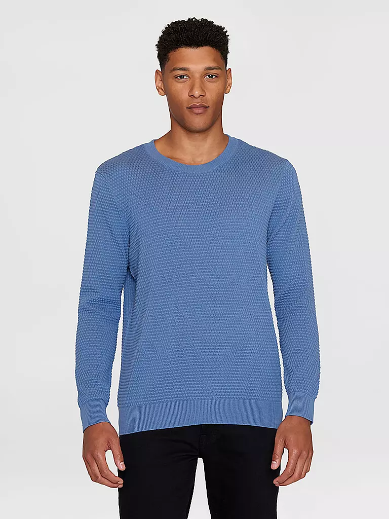 KNOWLEDGE COTTON APPAREL | Sweater VAGN | Azul