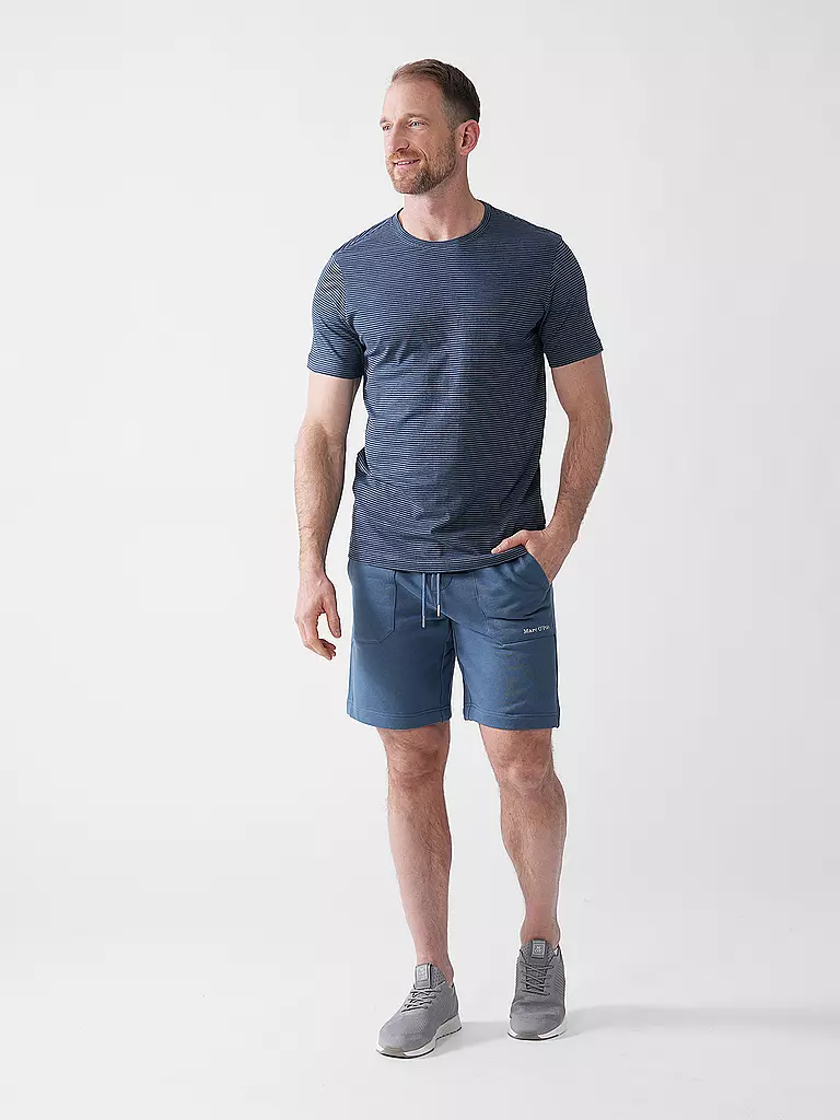 KNOWLEDGE COTTON APPAREL | T-Shirt  | Azul