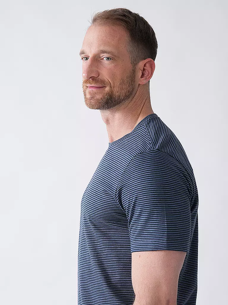 KNOWLEDGE COTTON APPAREL | T-Shirt  | Azul