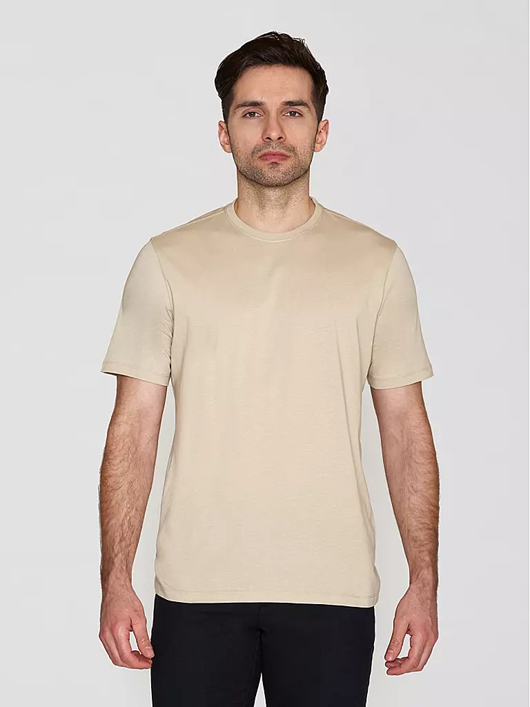 KNOWLEDGE COTTON APPAREL | T-Shirt ALDER | Gris