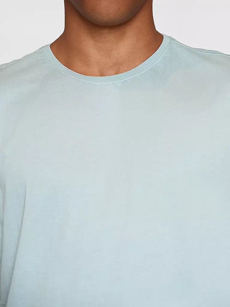 KNOWLEDGE COTTON APPAREL | T-Shirt ALDER | Azul claro