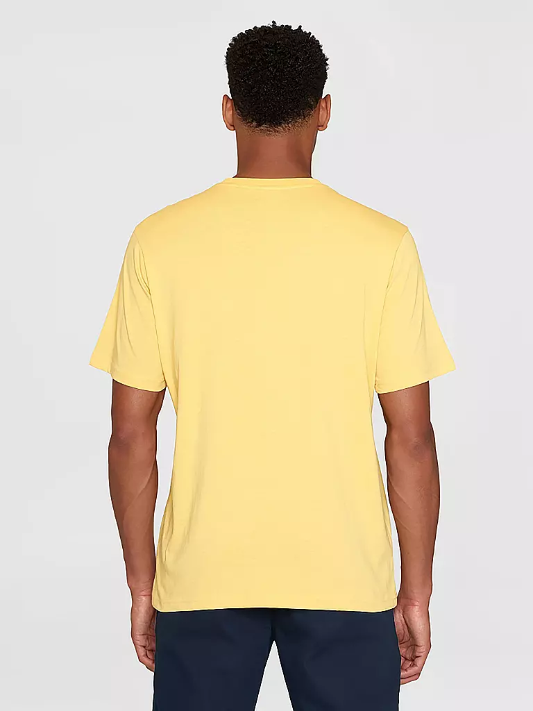 KNOWLEDGE COTTON APPAREL | T-Shirt BIG OWL | Amarillo