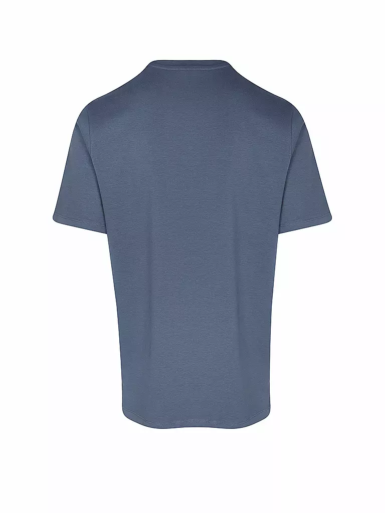 KNOWLEDGE COTTON APPAREL | T-Shirt TEE KAJAK | Azul