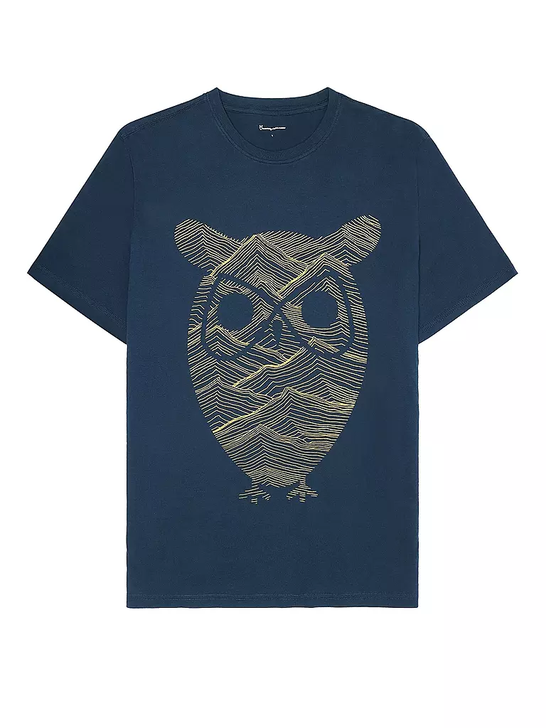 KNOWLEDGE COTTON APPAREL | T-Shirt | Azul