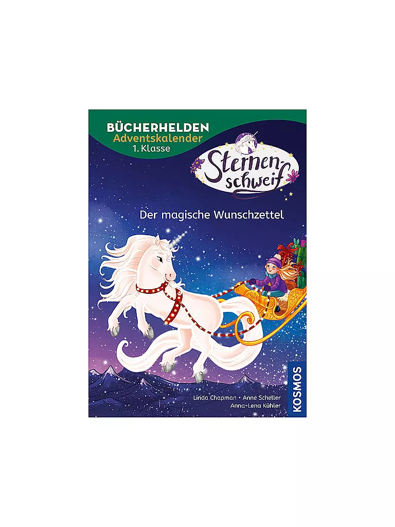 KOSMOS VERLAG | Libro - Calendario de Adviento Sternenschweif, El mágico Wunschzettel, Linda Chapman, Anne Scheller | Sin color