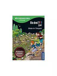 KOSMOS VERLAG | Libro - Los tres investigadores - Ladrones en el zoológico, Anne Scheller | Sin color