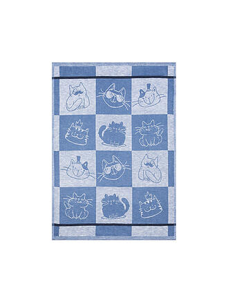 KRACHT | Paño de cocina 50x70cm Cool Cat Azul