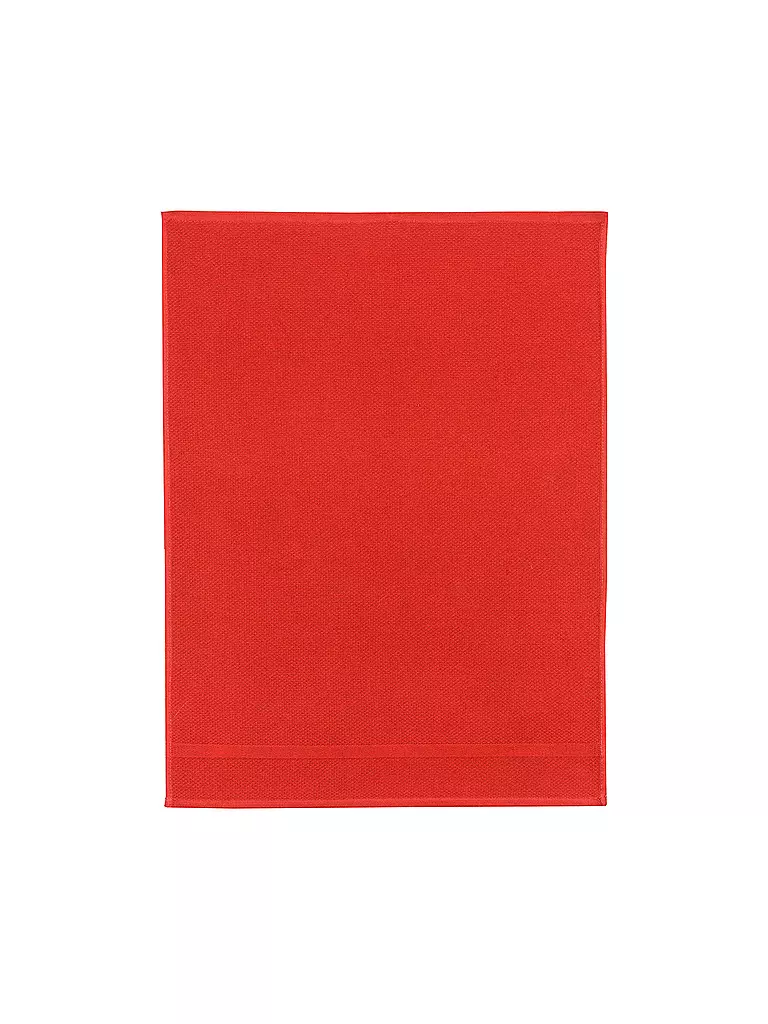 KRACHT | Paño de cocina 50x70cm Piqué / Rizo Rojo | Rojo
