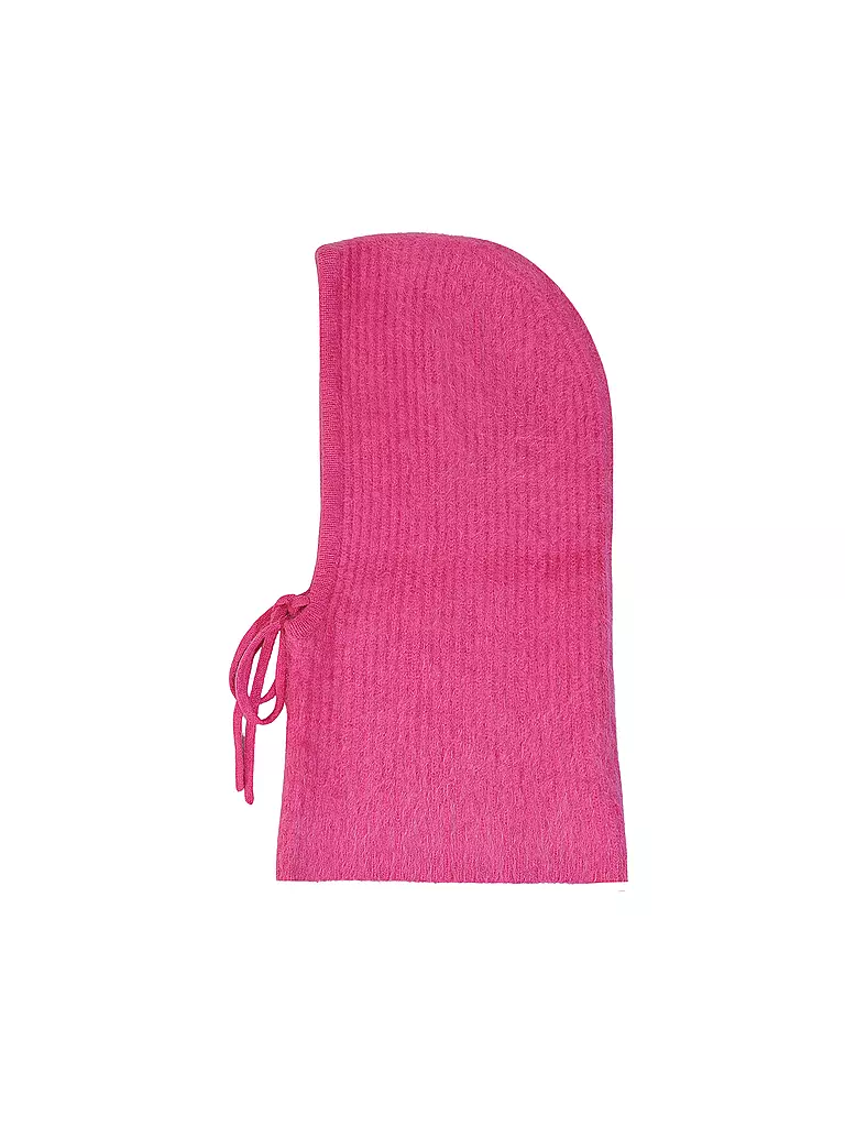 KUJTEN | Gorro de cachemira SYBEL FLUFFY | Fucsia