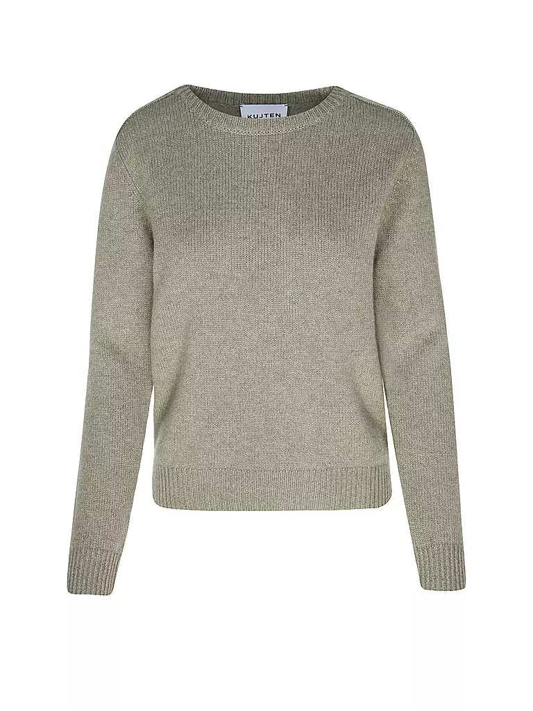 KUJTEN | Kaschmirpullover NANAMI | Oliva