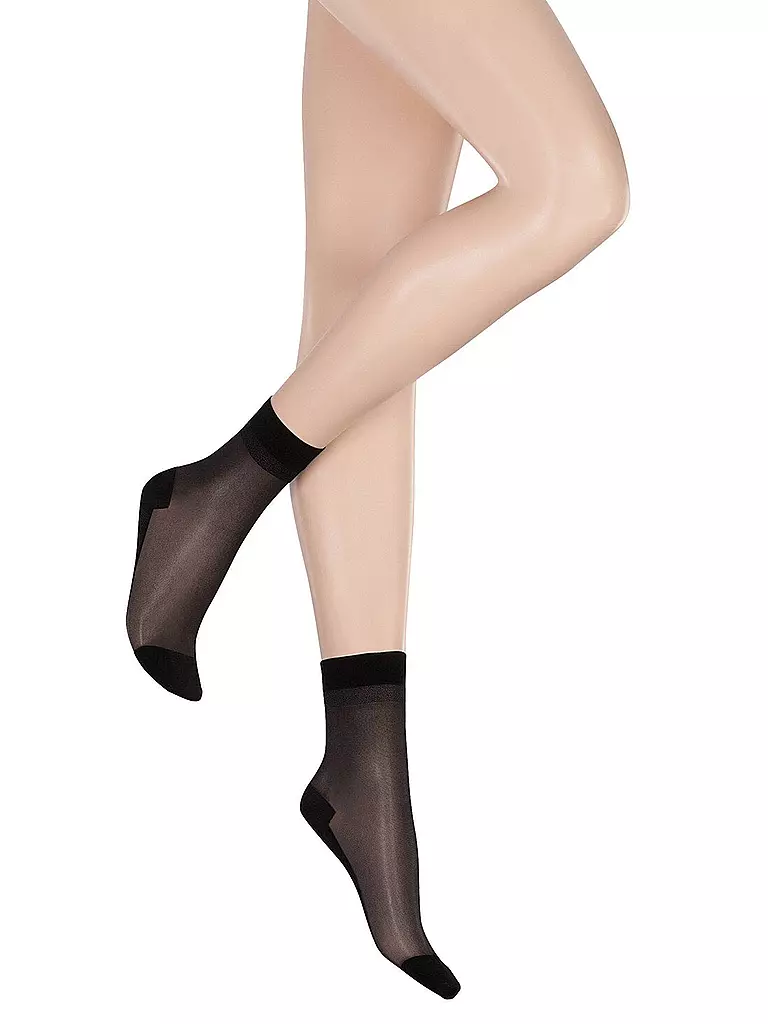 KUNERT | Calcetines finos negros | Negro