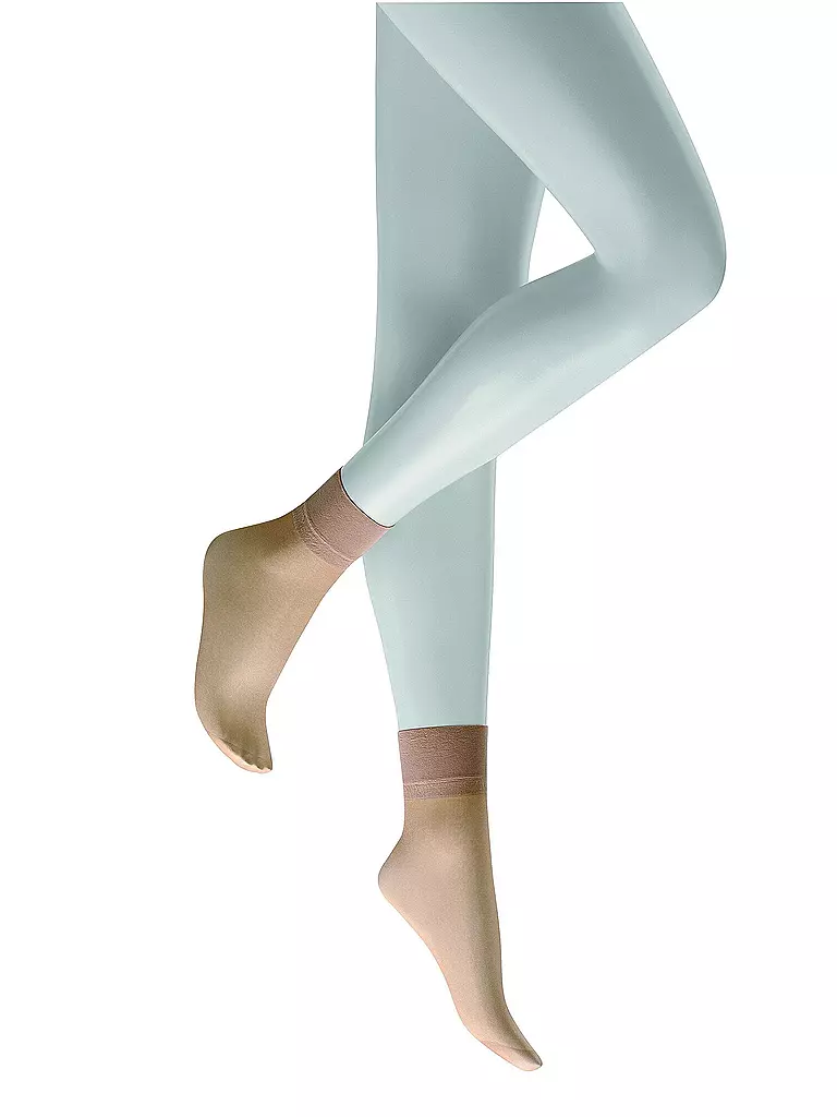 KUNERT | Calcetines finos SATIN LOOK 20 teint | Beige