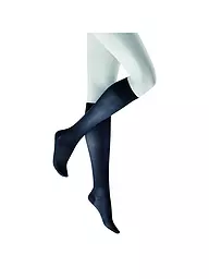 KUNERT | Calcetines hasta la rodilla "Fly & Care" marino | Azul