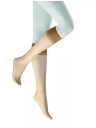 KUNERT | Kniestrümpfchen "Fresh Up 10" (Cachemira) | Beige