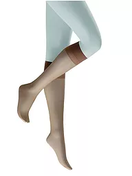 KUNERT | Kniestrümpfe "Mystique 20" (Cachemira) | Beige