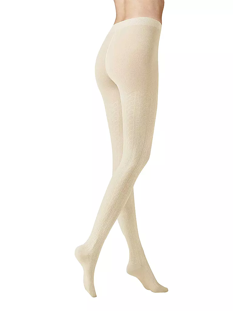 KUNERT | Medias de punto WINTER DREAMS blanco invierno | Crema