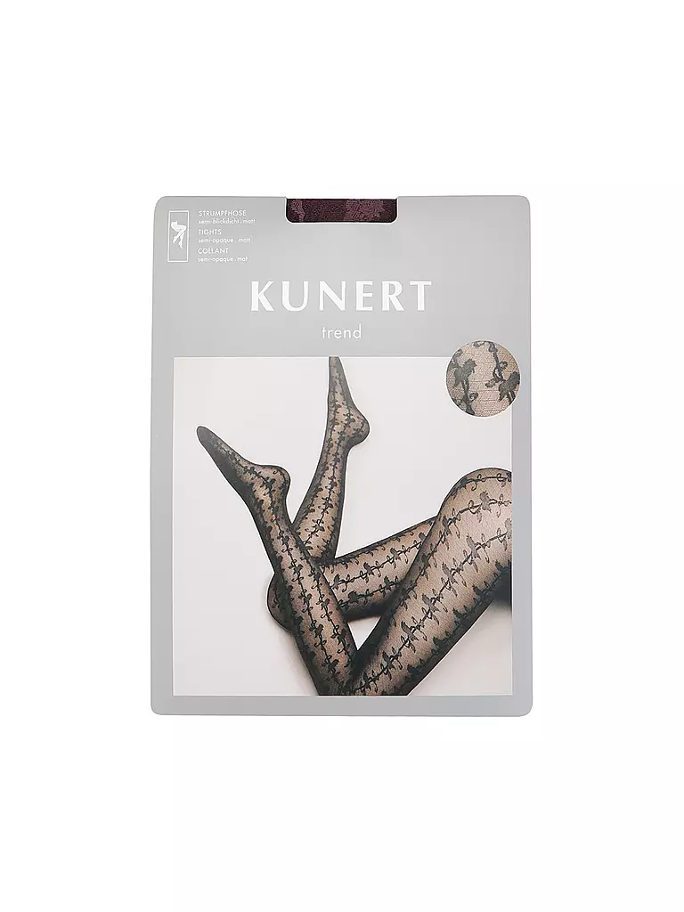 KUNERT | Modestrumpfhose ROSE ROMANCE | Rojo