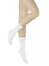 KUNERT | Socken BLUE flachs | Blanco