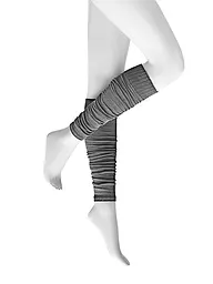 KUNERT | Stulpen LIZ negro | Gris claro